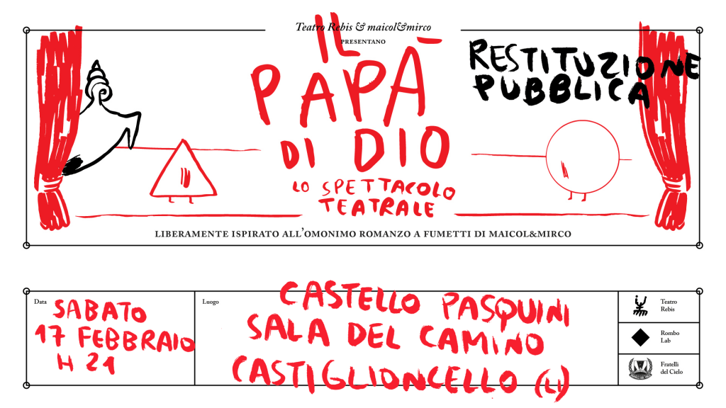 Teatro Rebis IL PAPA’ DI DIO