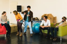 Compagnia Oyes – residenza Armunia – foto di Antonio Ficai