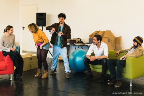 Compagnia Oyes – residenza Armunia – foto di Antonio Ficai